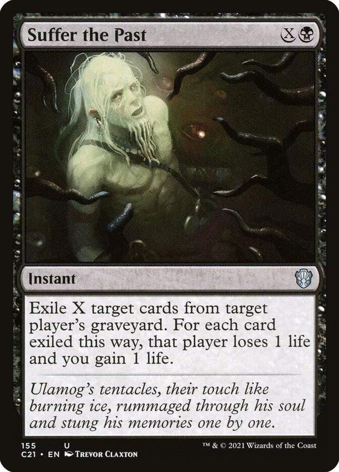 Magic: The Gathering MTG Single Suffer the Past [Commander 2021]