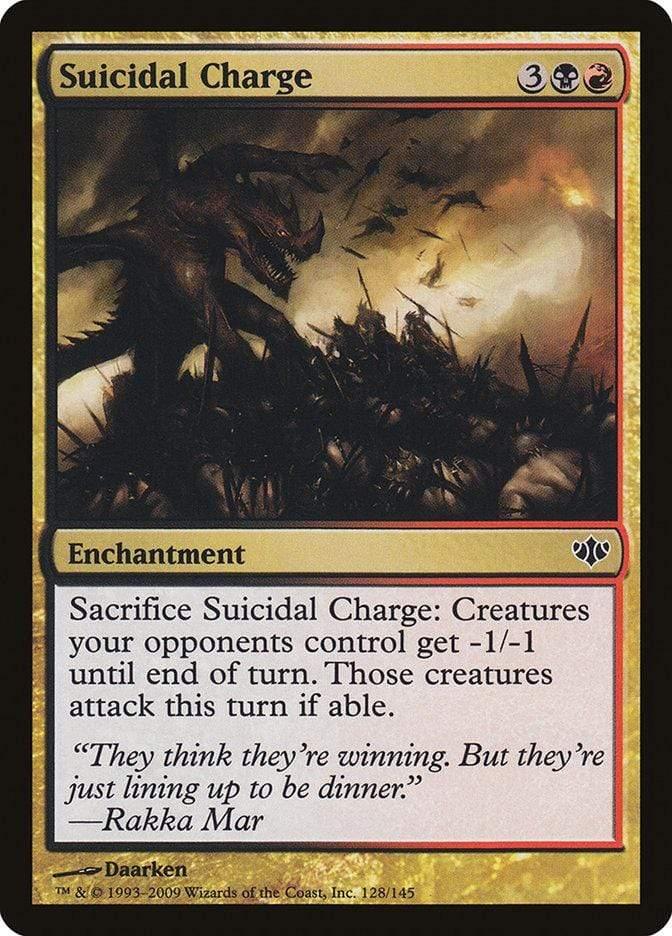 Magic: The Gathering MTG Single Suicidal Charge [Conflux]