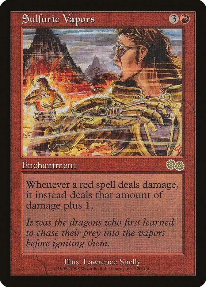 Magic: The Gathering MTG Single Sulfuric Vapors [Urza's Saga]