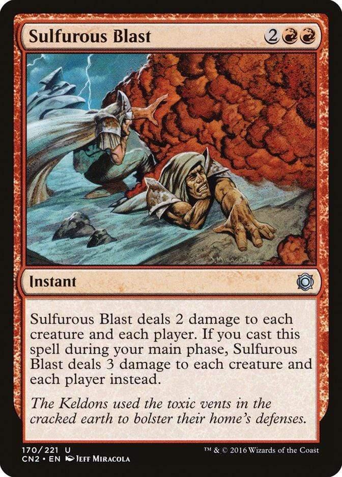 Magic: The Gathering MTG Single Sulfurous Blast [Conspiracy: Take the Crown]