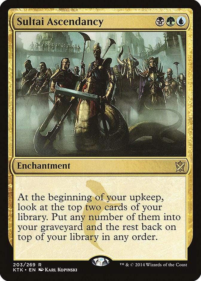 Magic: The Gathering MTG Single Sultai Ascendancy [Khans of Tarkir]