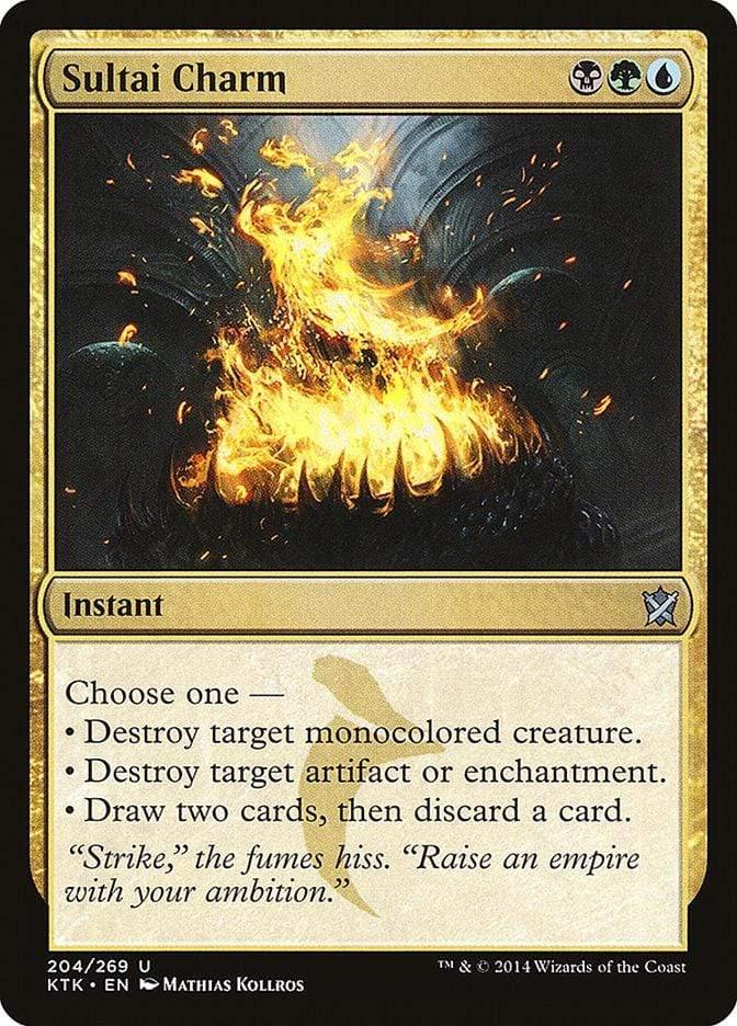 Magic: The Gathering MTG Single Sultai Charm [Khans of Tarkir]