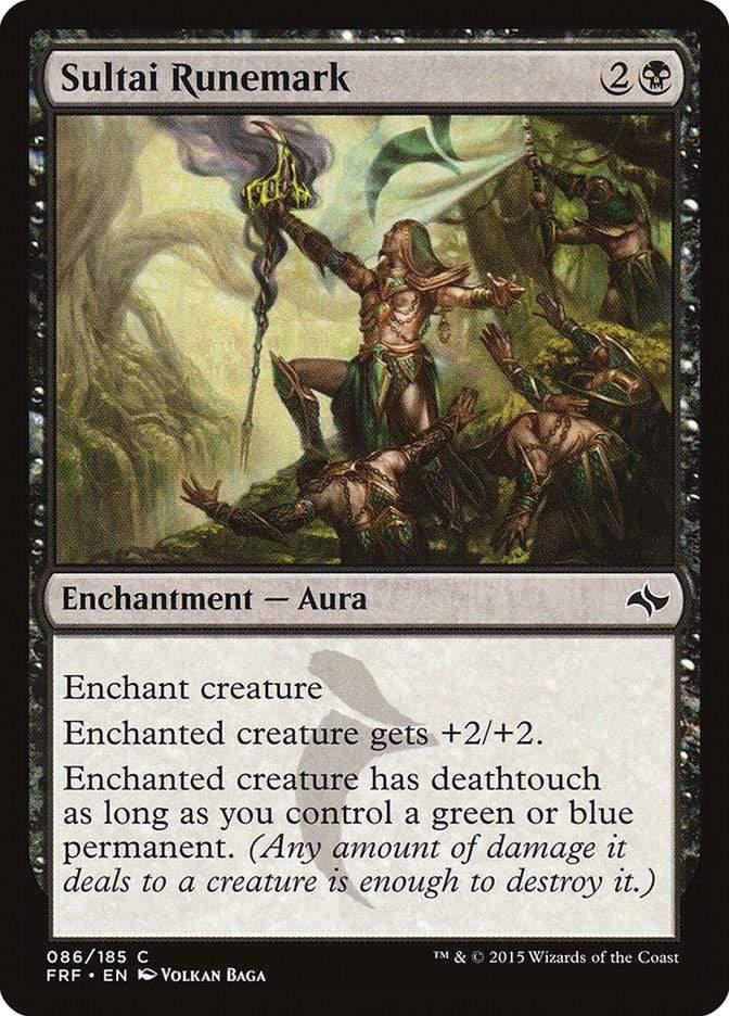 Magic: The Gathering MTG Single Sultai Runemark [Fate Reforged]