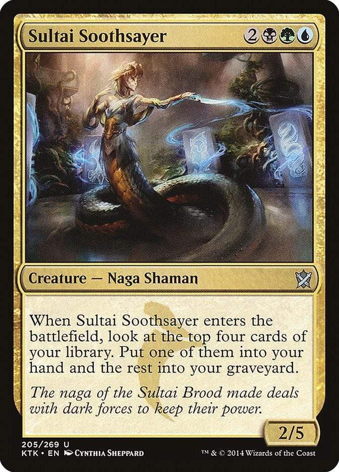 Magic: The Gathering MTG Single Sultai Soothsayer [Khans of Tarkir]
