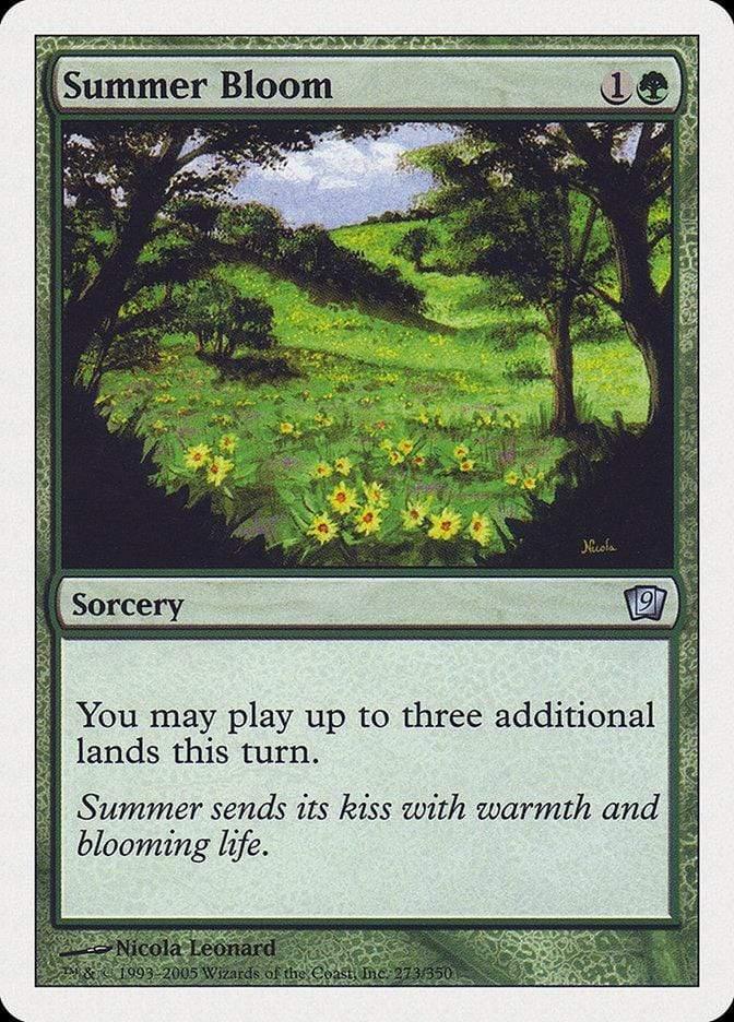 Magic: The Gathering MTG Single Summer Bloom [Ninth Edition]