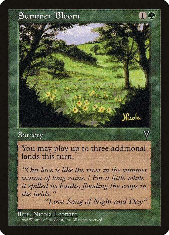 Magic: The Gathering MTG Single Summer Bloom [Visions]