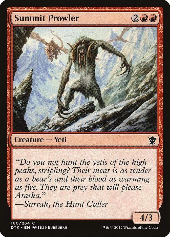 Magic: The Gathering MTG Single Summit Prowler [Dragons of Tarkir]