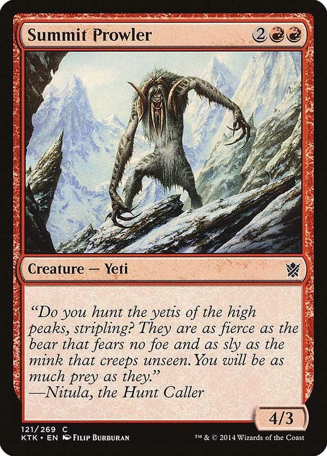 Magic: The Gathering MTG Single Summit Prowler [Khans of Tarkir]