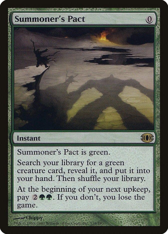 Magic: The Gathering MTG Single Summoner's Pact [Future Sight]
