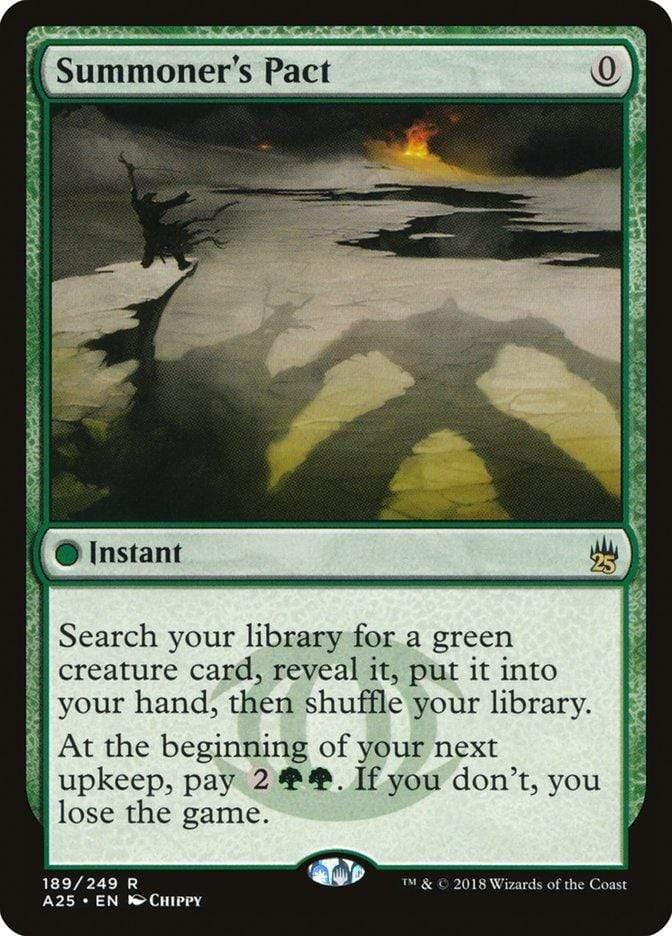 Magic: The Gathering MTG Single Summoner's Pact [Masters 25]