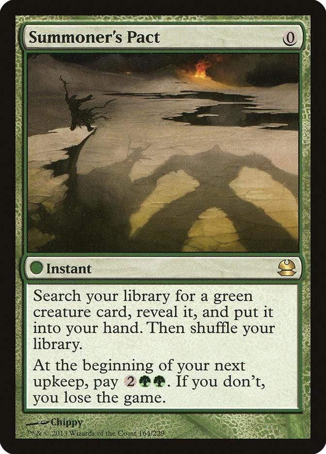 Magic: The Gathering MTG Single Summoner's Pact [Modern Masters]