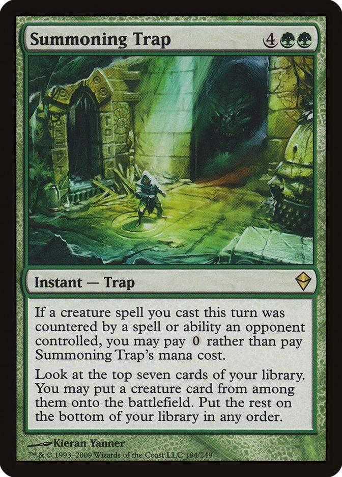 Magic: The Gathering MTG Single Summoning Trap [Zendikar]