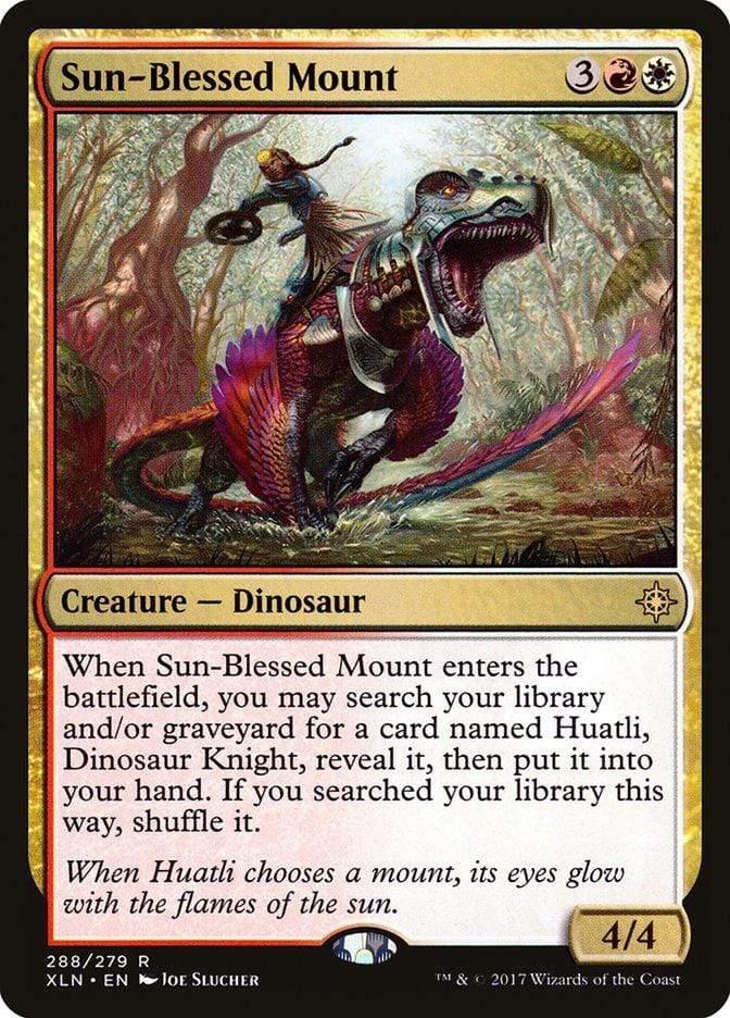 Magic: The Gathering MTG Single Sun-Blessed Mount [Ixalan]