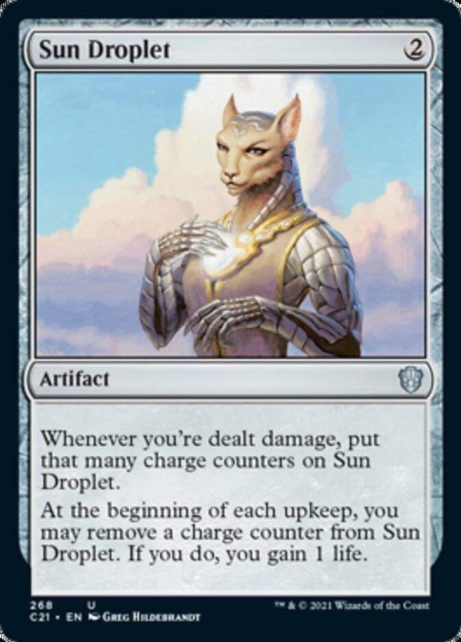 Magic: The Gathering MTG Single Sun Droplet [Commander 2021]