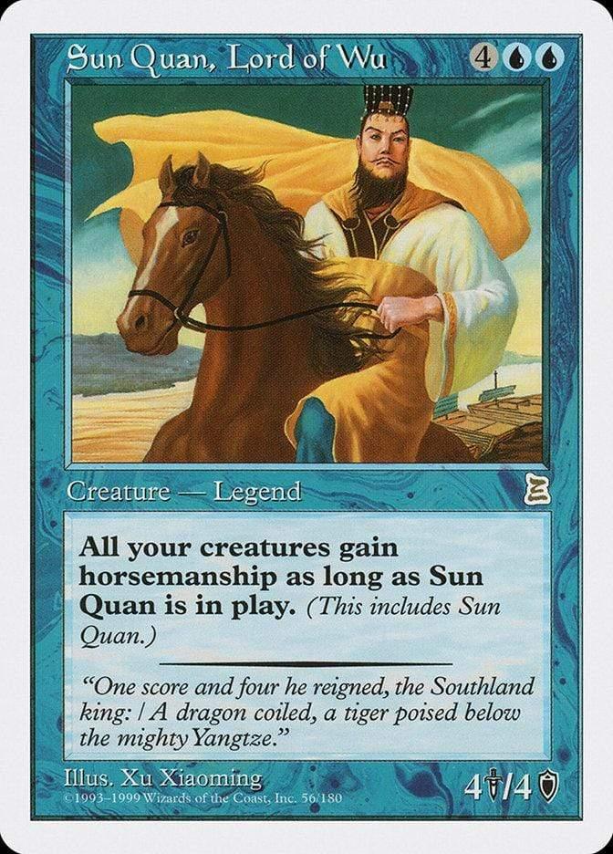 Magic: The Gathering MTG Single Sun Quan, Lord of Wu [Portal Three Kingdoms]