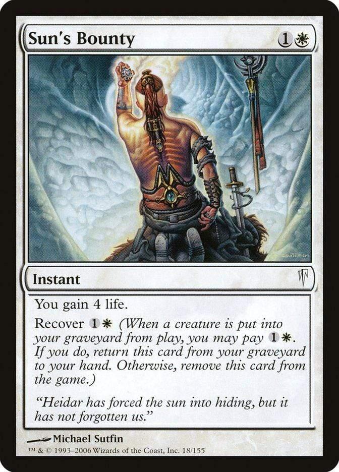 Magic: The Gathering MTG Single Sun's Bounty [Coldsnap]