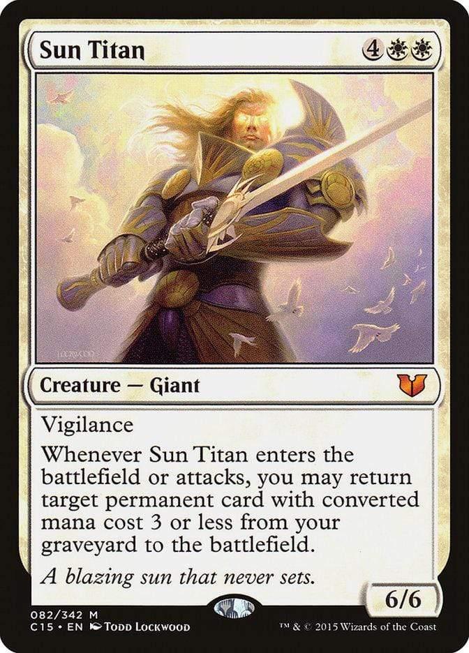 Magic: The Gathering MTG Single Sun Titan [Commander 2015]