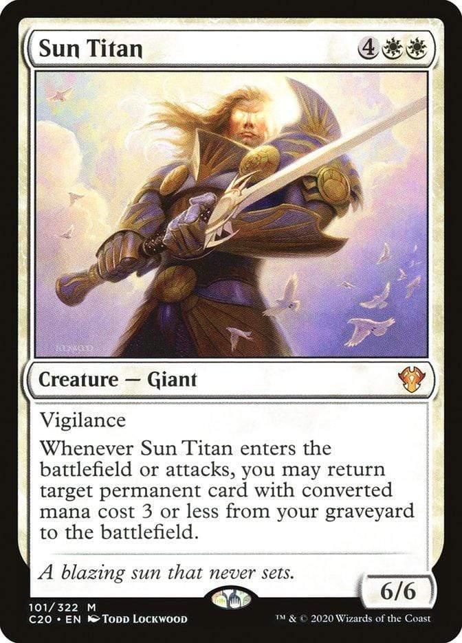 Magic: The Gathering MTG Single Sun Titan [Commander 2020]