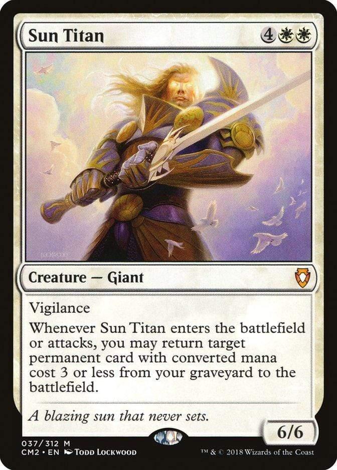 Magic: The Gathering MTG Single Sun Titan [Commander Anthology Volume II]