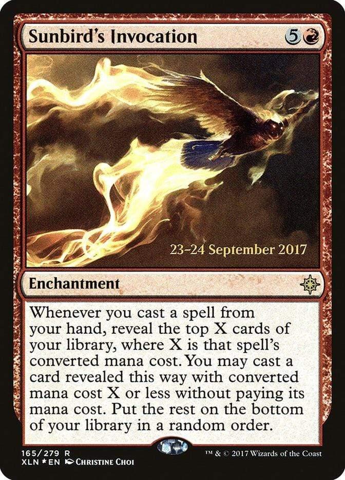 Magic: The Gathering MTG Single Sunbird's Invocation  [Ixalan Prerelease Promos]