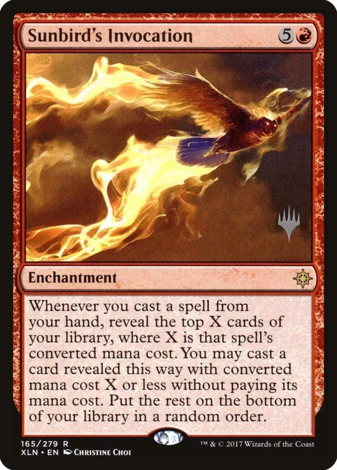 Magic: The Gathering MTG Single Sunbird's Invocation (Promo Pack) [Ixalan Promos]