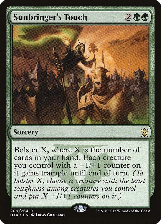 Magic: The Gathering MTG Single Sunbringer's Touch [Dragons of Tarkir]