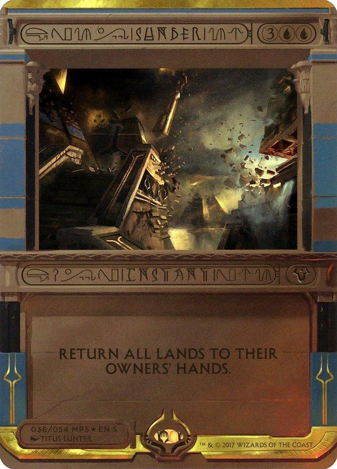 Magic: The Gathering MTG Single Sunder (Invocation) [Amonkhet Invocations]