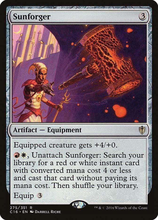 Magic: The Gathering MTG Single Sunforger [Commander 2016]