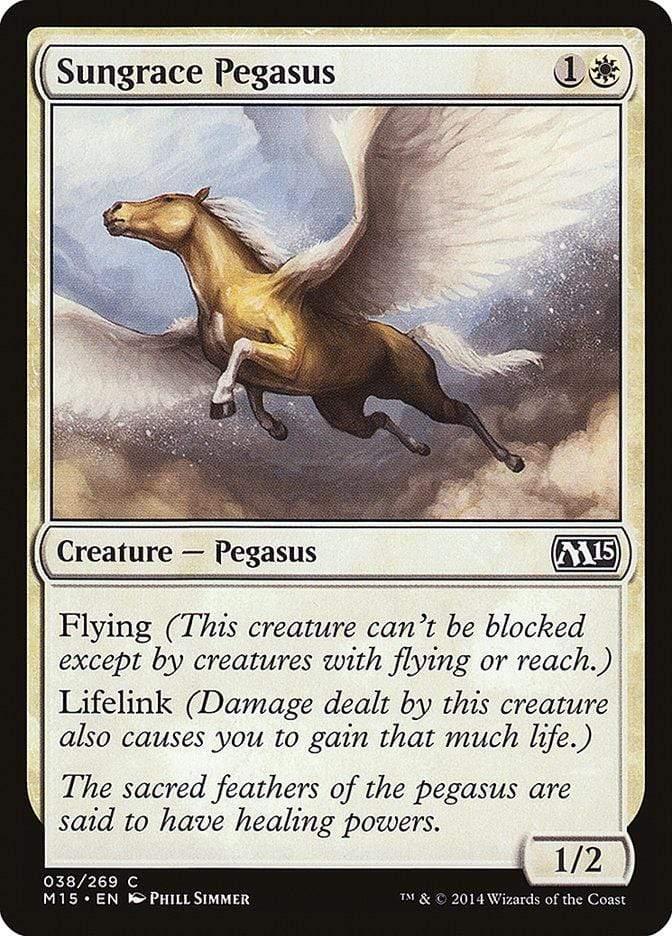 Magic: The Gathering MTG Single Sungrace Pegasus [Magic 2015]