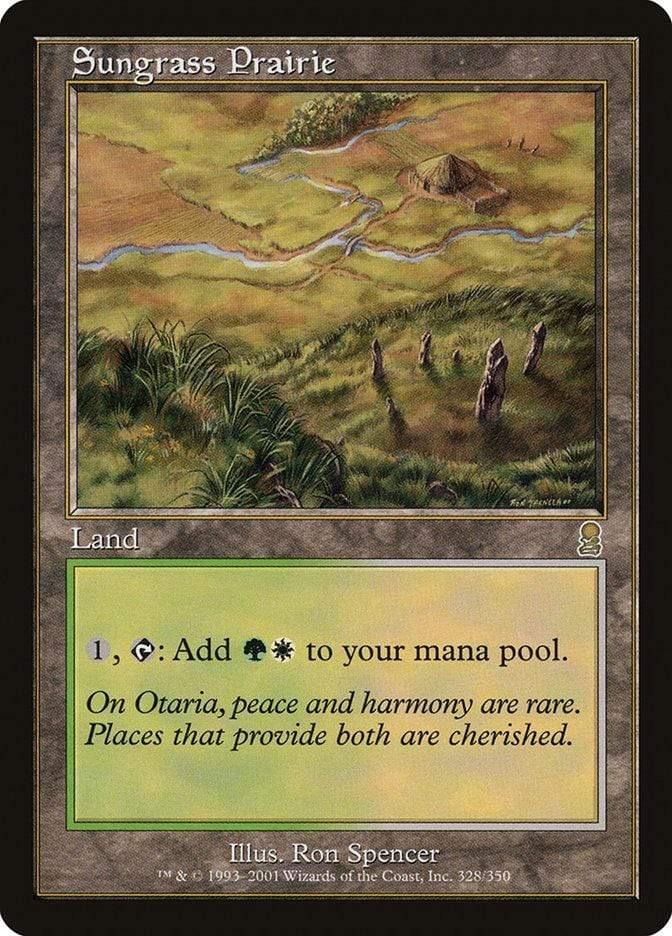 Magic: The Gathering MTG Single Sungrass Prairie [Odyssey]