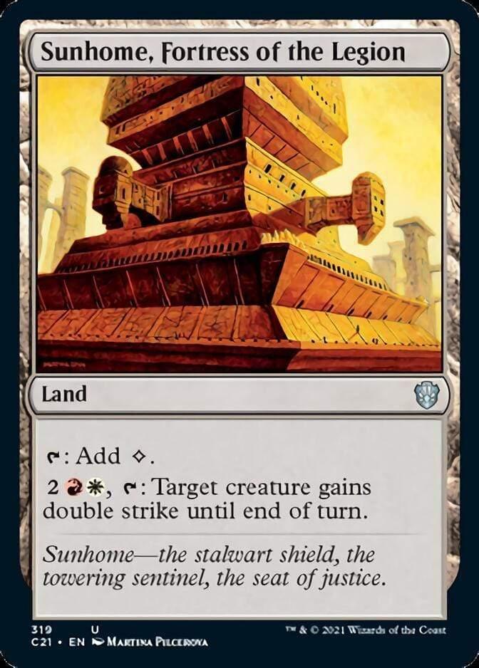 Magic: The Gathering MTG Single Sunhome, Fortress of the Legion [Commander 2021]