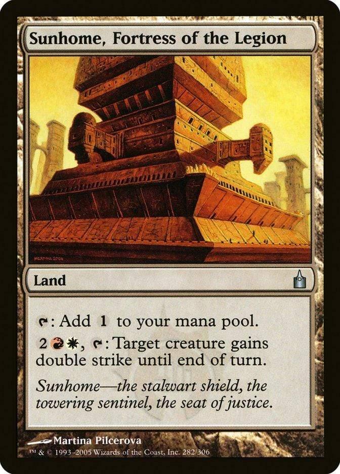 Magic: The Gathering MTG Single Sunhome, Fortress of the Legion [Ravnica: City of Guilds]