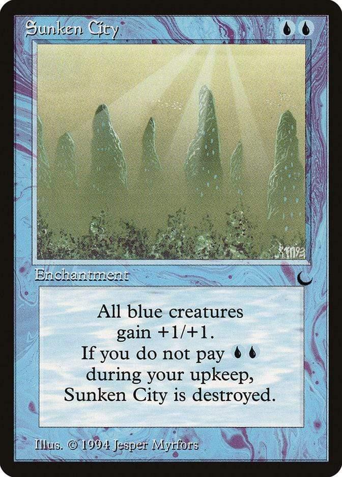 Magic: The Gathering MTG Single Sunken City [The Dark]