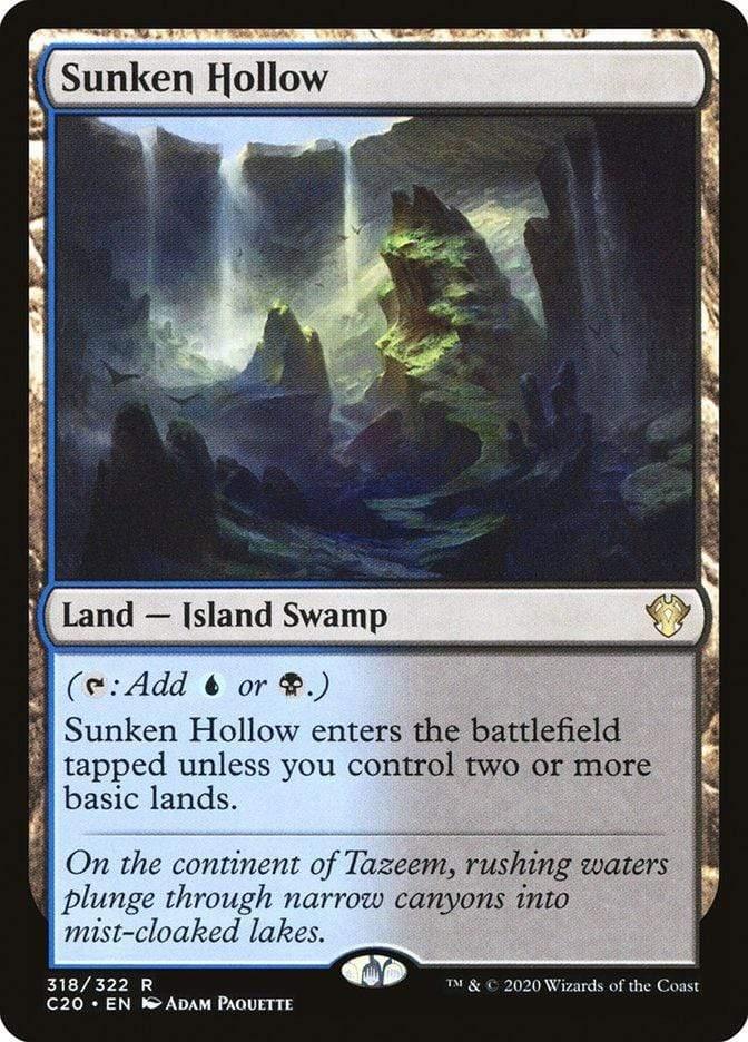 Magic: The Gathering MTG Single Sunken Hollow [Commander 2020]