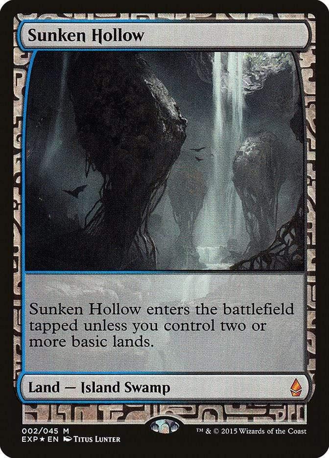 Magic: The Gathering MTG Single Sunken Hollow [Zendikar Expeditions]
