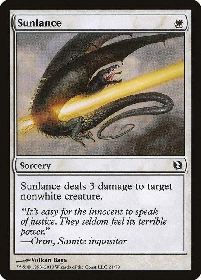 Magic: The Gathering MTG Single Sunlance [Duel Decks: Elspeth vs. Tezzeret]