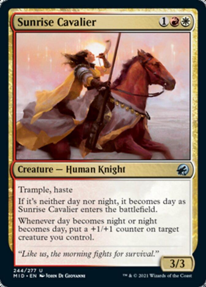 Magic: The Gathering MTG Single Sunrise Cavalier [Innistrad: Midnight Hunt]