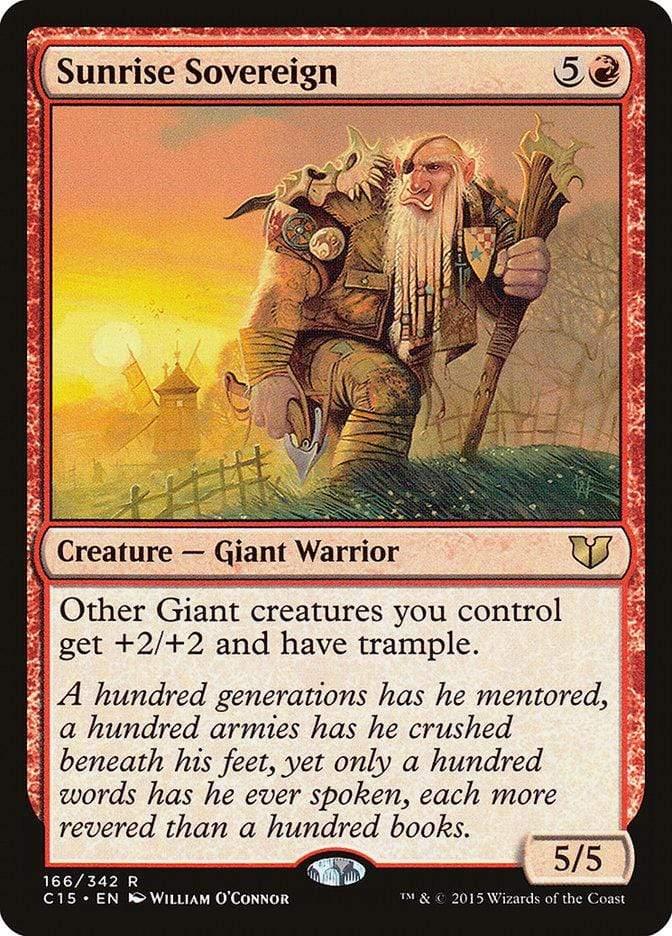 Magic: The Gathering MTG Single Sunrise Sovereign [Commander 2015]