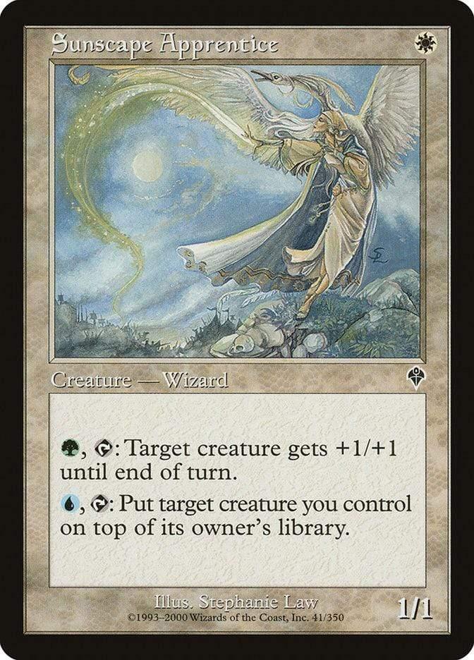 Magic: The Gathering MTG Single Sunscape Apprentice [Invasion]