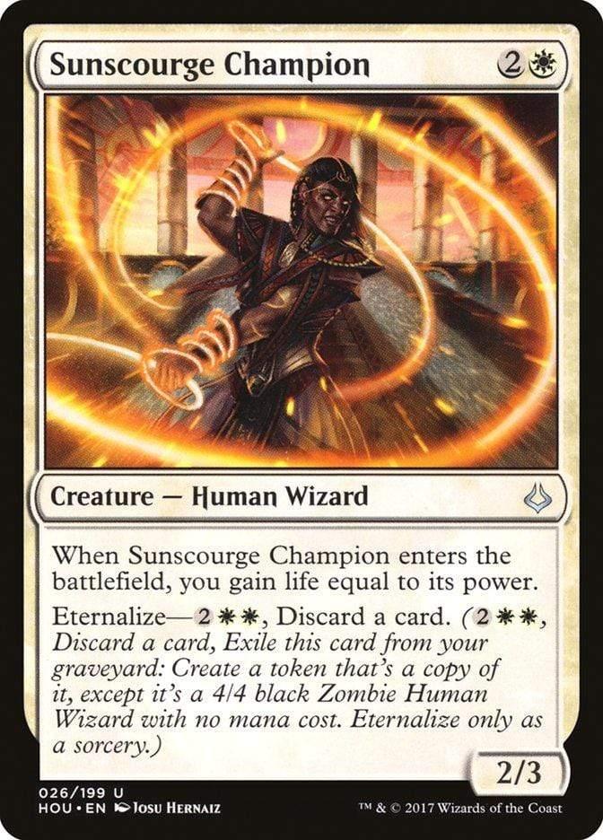 Magic: The Gathering MTG Single Sunscourge Champion [Hour of Devastation]