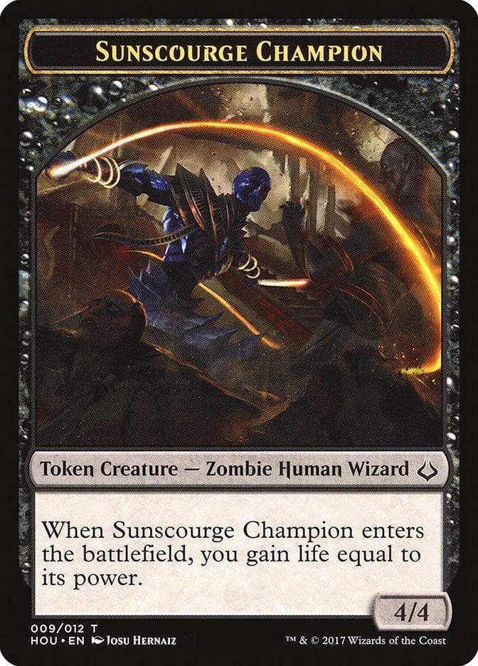 Magic: The Gathering MTG Single Sunscourge Champion [Hour of Devastation Tokens]