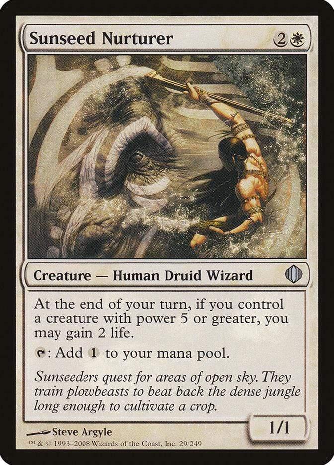 Magic: The Gathering MTG Single Sunseed Nurturer [Shards of Alara]