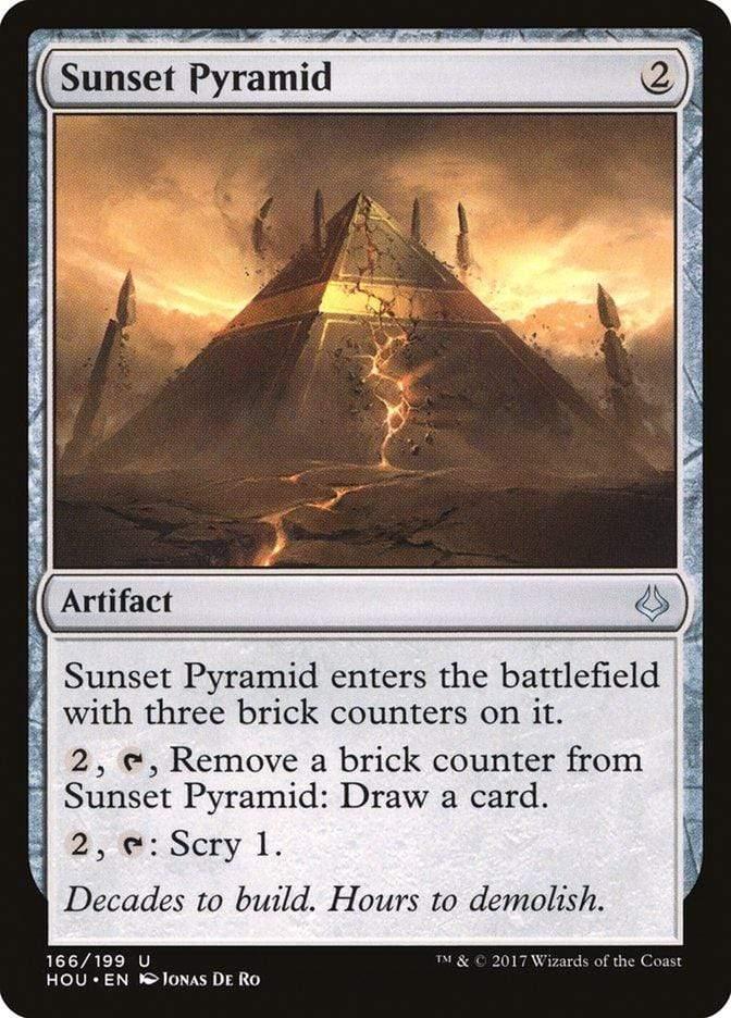 Magic: The Gathering MTG Single Sunset Pyramid [Hour of Devastation]