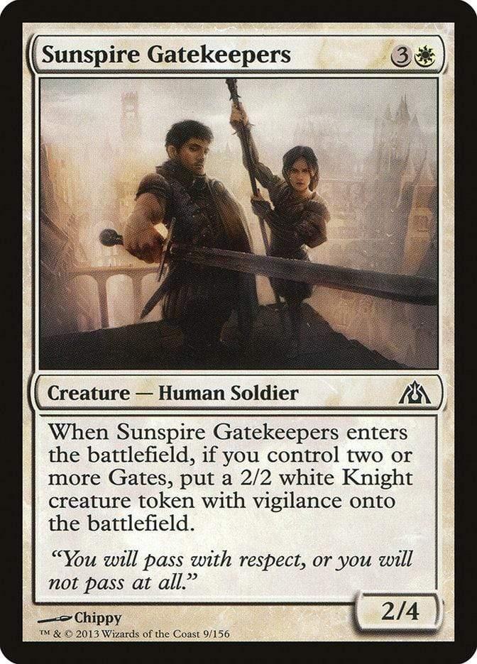 Magic: The Gathering MTG Single Sunspire Gatekeepers [Dragon's Maze]
