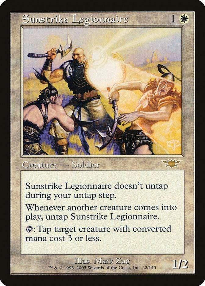 Magic: The Gathering MTG Single Sunstrike Legionnaire [Legions]