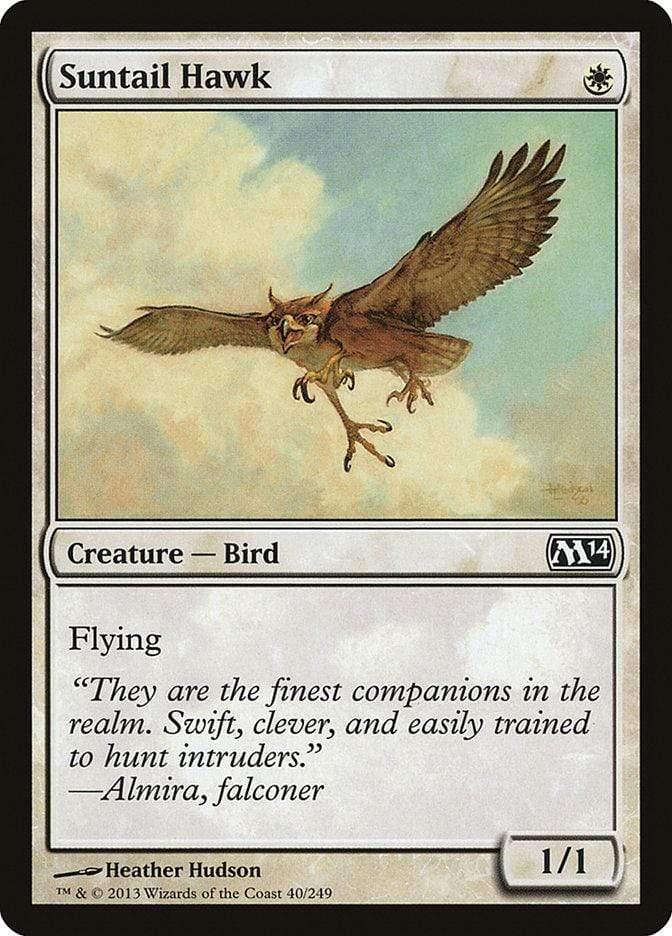 Magic: The Gathering MTG Single Suntail Hawk [Magic 2014]