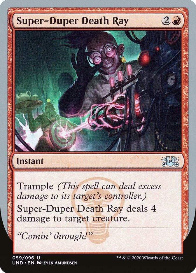 Magic: The Gathering MTG Single Super-Duper Death Ray [Unsanctioned]