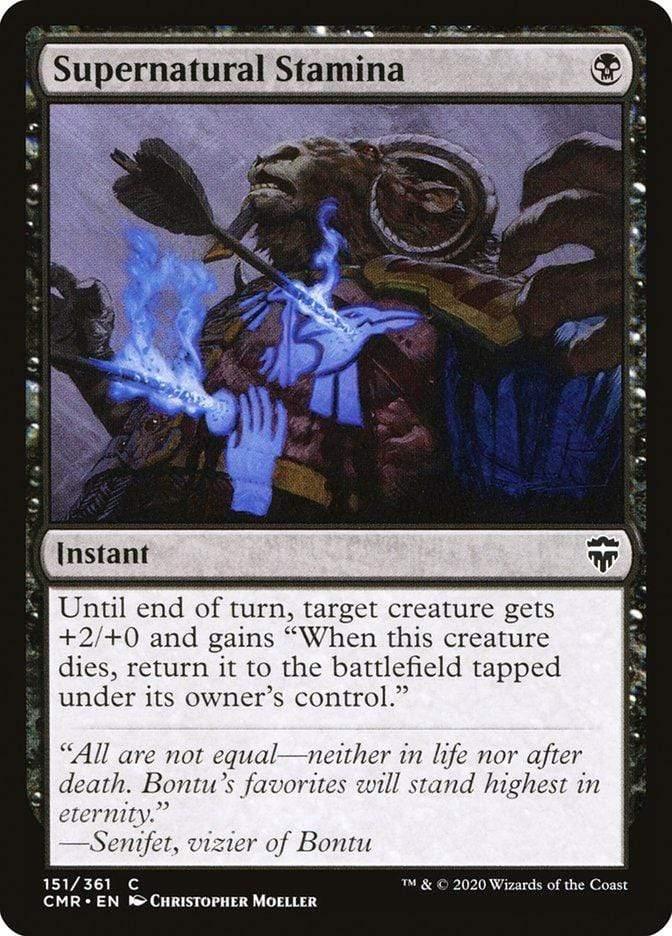 Magic: The Gathering MTG Single Supernatural Stamina [Commander Legends]