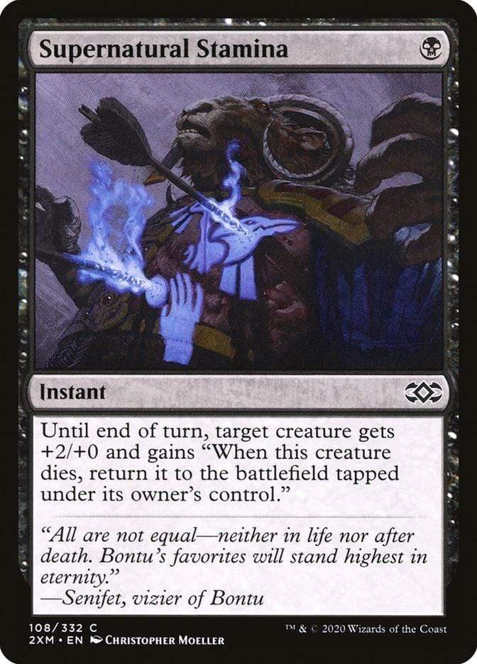 Magic: The Gathering MTG Single Supernatural Stamina [Double Masters]
