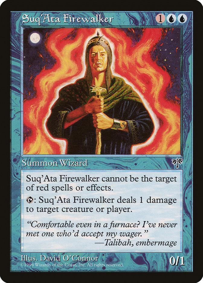 Magic: The Gathering MTG Single Suq'Ata Firewalker [Mirage]